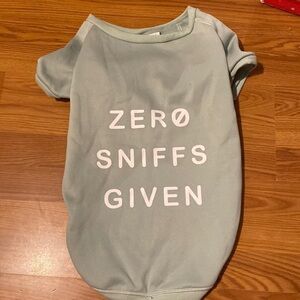 Dog Tee Shirt size Large (BW)